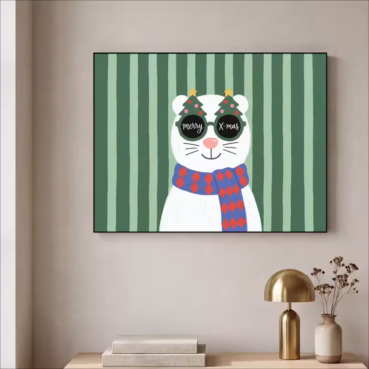 Art Frame - Tier – Winter – Cartoon — 4