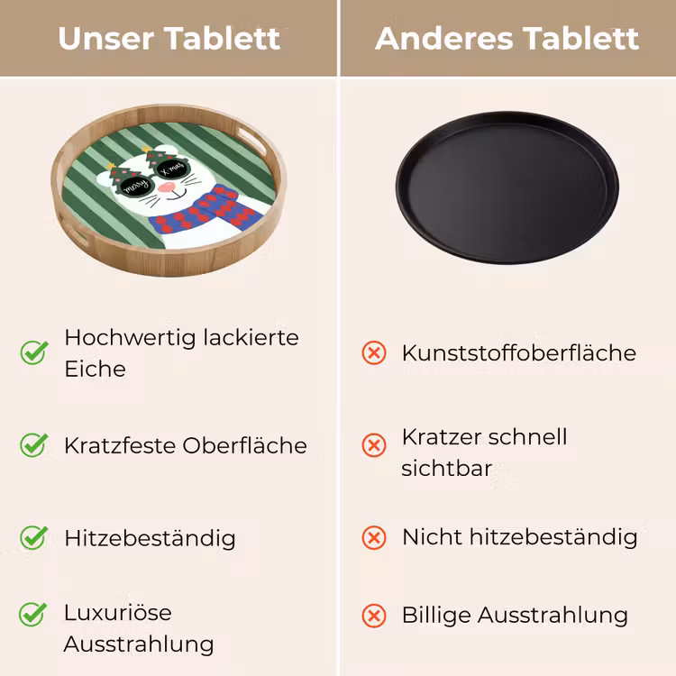 Tablett - Tier – Winter – Cartoon — 3