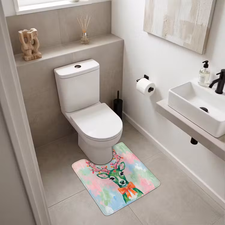 WC Vorleger - Hirsch – Weihnachten – Tiere — 6