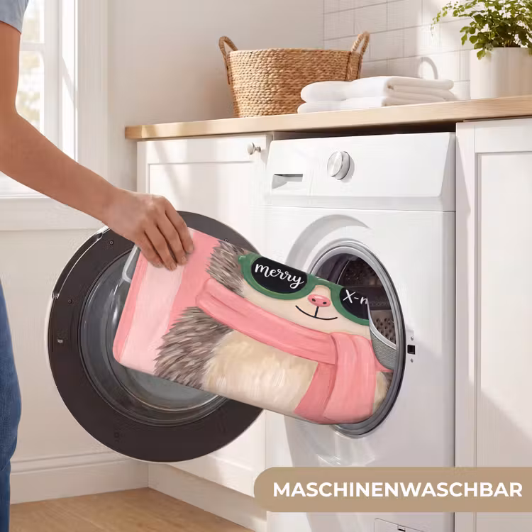 WC Vorleger - Igel – Weihnachten – Illustration — 7