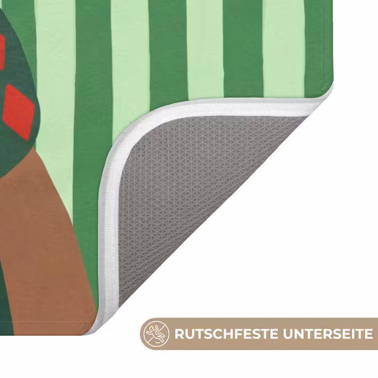 WC Vorleger - Rentier – Weihnachten – Illustration — 3