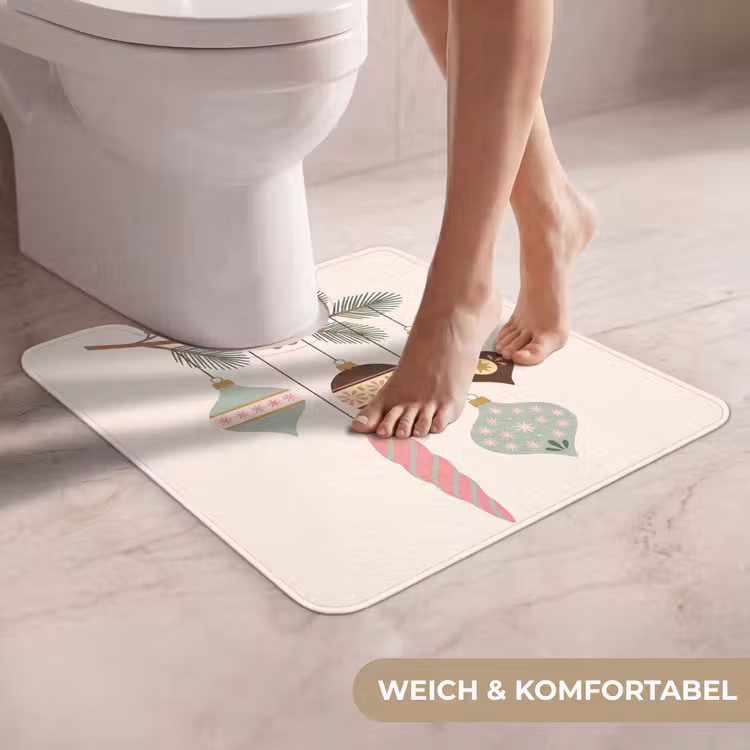 WC Vorleger - Weihnachten – Christbaumschmuck – Zweig — 5