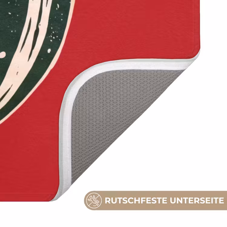 WC Vorleger - Weihnachtskugel – Weihnachten – Rot — 3