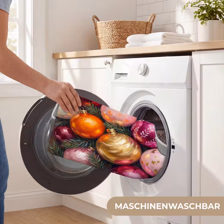 WC Vorleger - Weihnachtskugeln – Bunt – Festlich — 7
