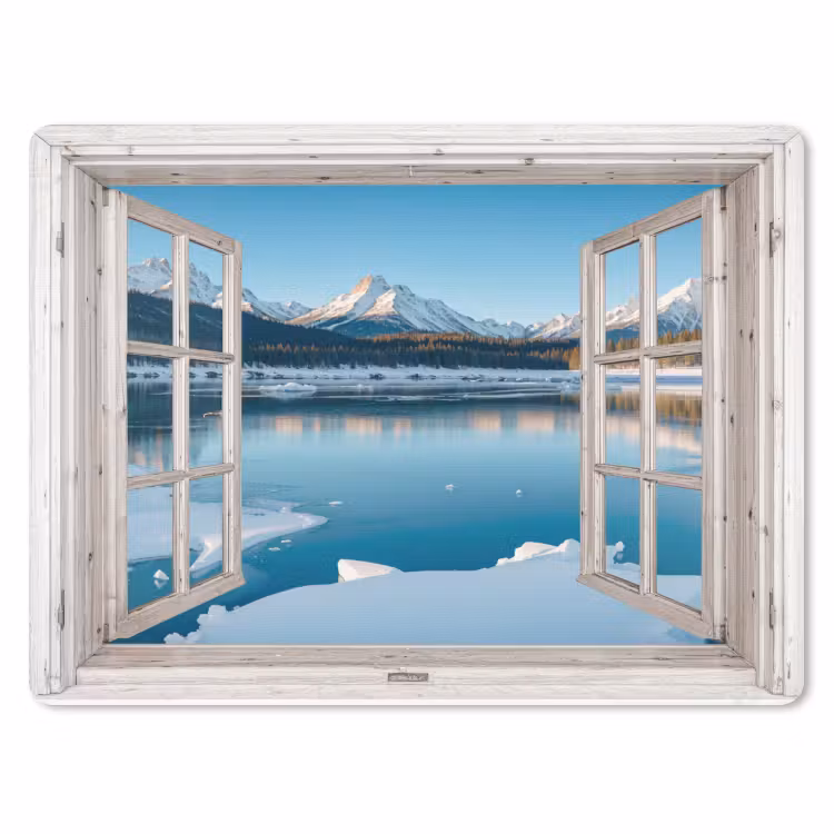 Mauspad - Landschaft - Winter - See - Berg - Aussicht - Licht — 1