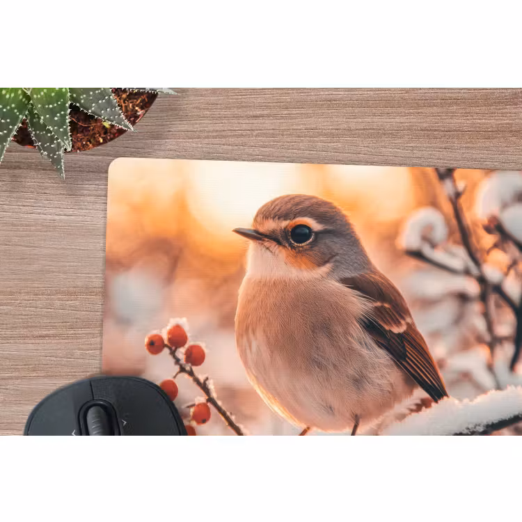 Mauspad - Vogel - Zweig - Winter - Tiere - Schnee — 4