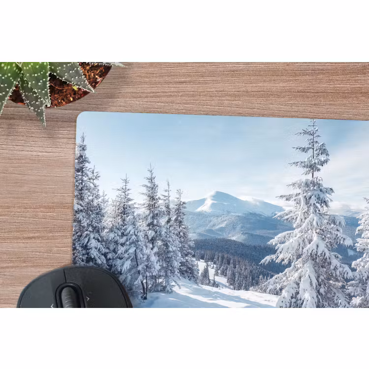 Mauspad - Winterlandschaft - Natur - Berge - Bäume - Schnee — 4