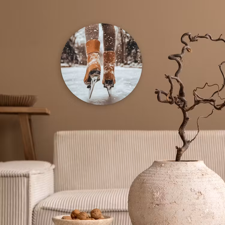 Forexbild Rund - Schlittschuhlaufen - Eis - Winter - Schnee — 2
