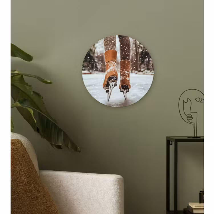Forexbild Rund - Schlittschuhlaufen - Eis - Winter - Schnee — 3