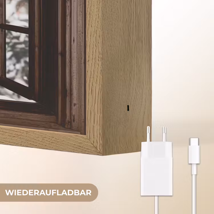Nachtlicht Kinder - Hirsche - Schnee - Winter - Wald - Tiere - Durchblicken — 9