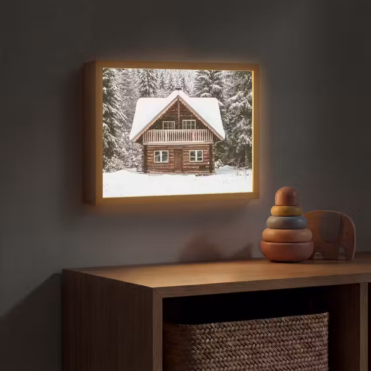 Nachtlicht Kinder - Startseite - Wald - Winter - Natur - Schnee — 4