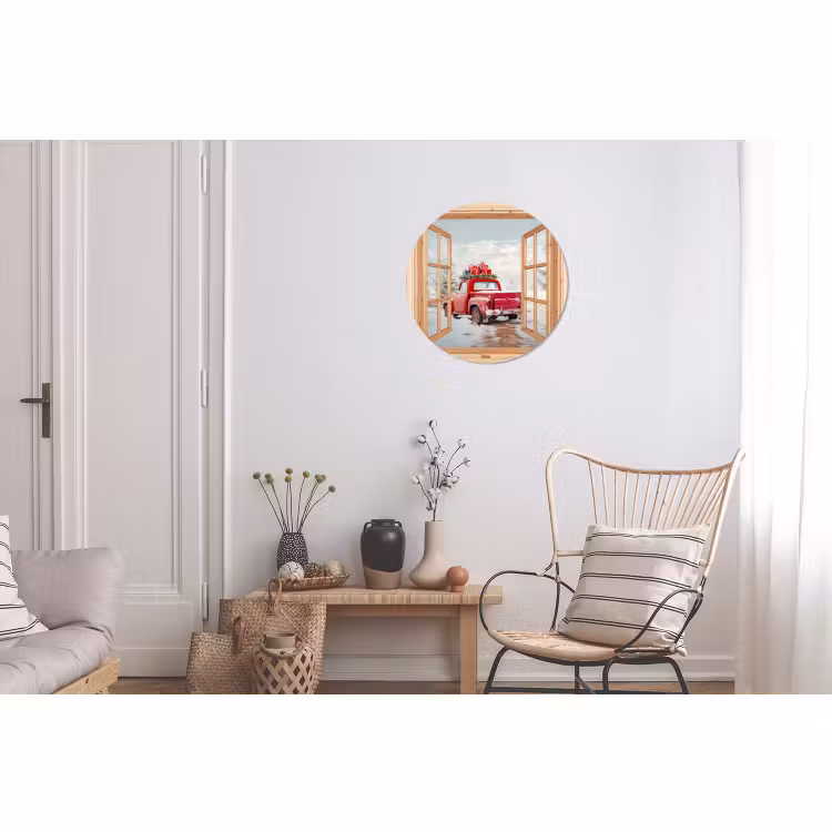 Durchsichtig - Auto - Weihnachten - Geschenke - Winter - Landschaft — 2
