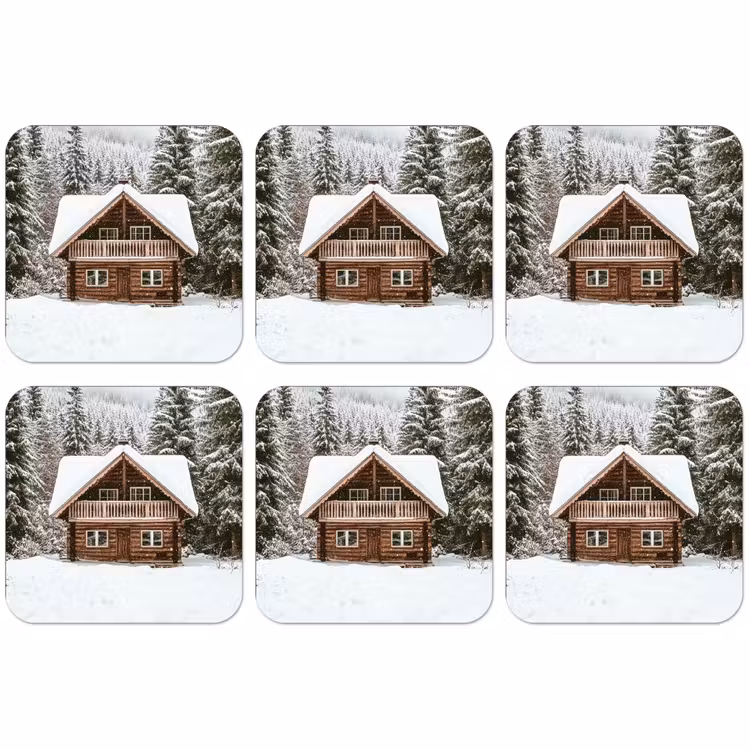 Untersetzer - Startseite - Wald - Winter - Natur - Schnee — 1
