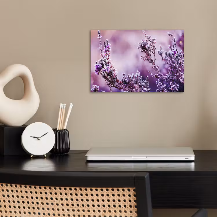Poster - Lavendel - Winter - Blumen - Lila — 2
