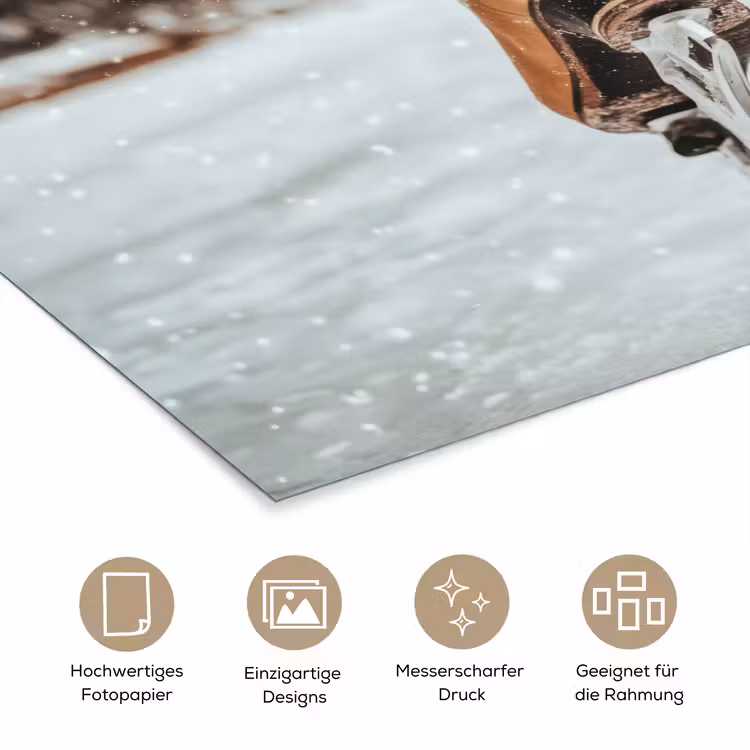 Poster - Schlittschuhlaufen - Eis - Winter - Schnee — 5