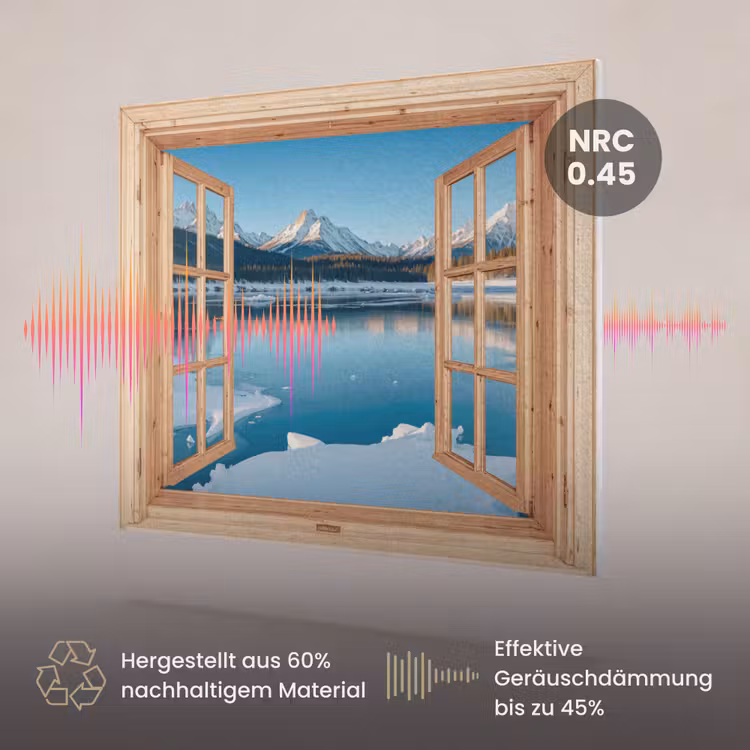Akustikbild - Ansichten - Landschaft - Winter - See - Berg - Aussicht — 3