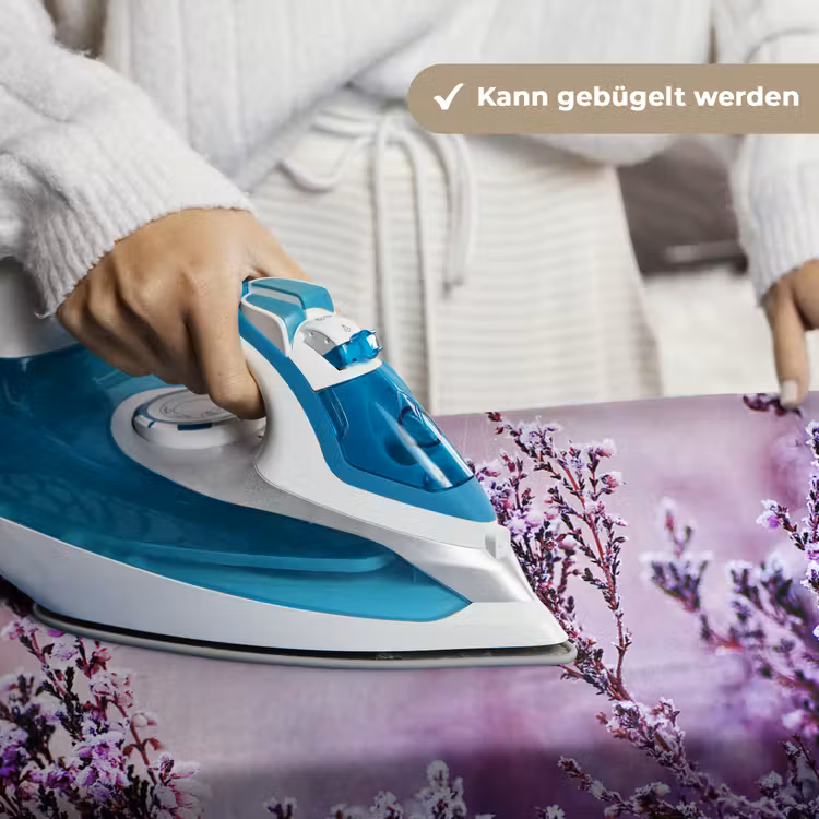 Wandteppich - Lavendel - Winter - Blumen - Lila — 10