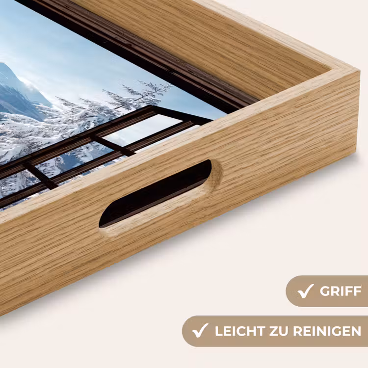Tablett - Winter - Landschaft - Natur - Berg - Bäume - Aussicht - Ansichten — 5