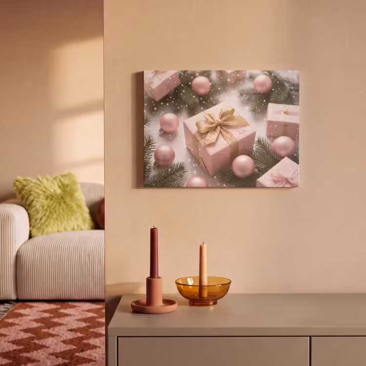 Akustikbild - Geschenk – Weihnachten – Rosa — 2