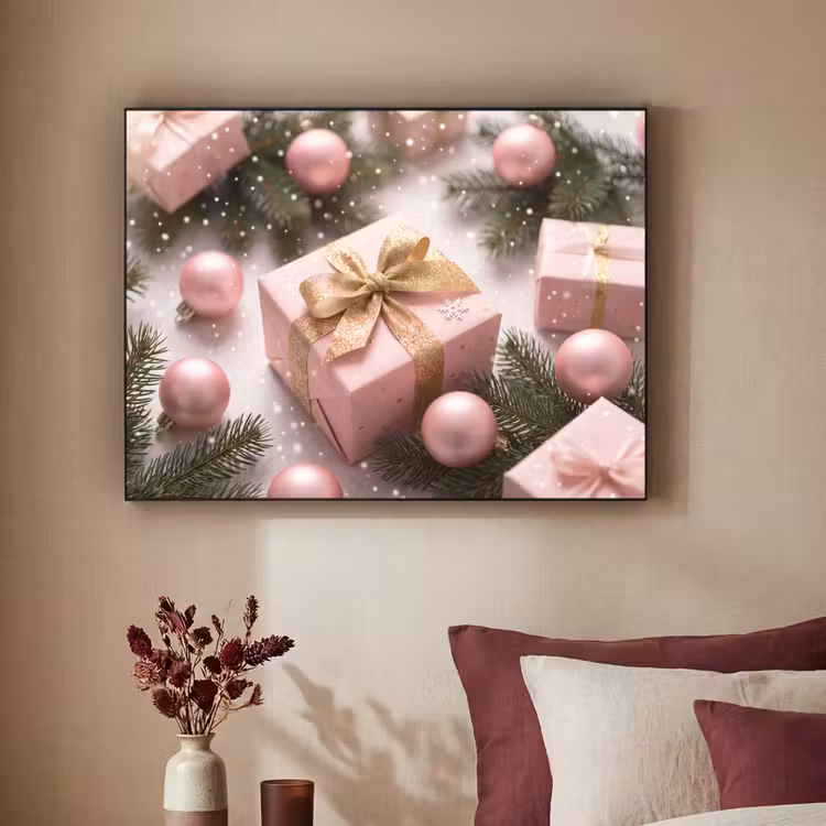 Art Frame - Geschenk – Weihnachten – Rosa — 2
