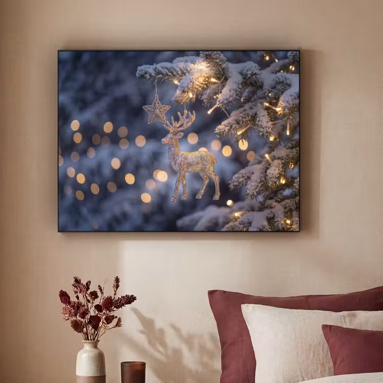 Art Frame - Rentier – Weihnachten – Schnee — 2
