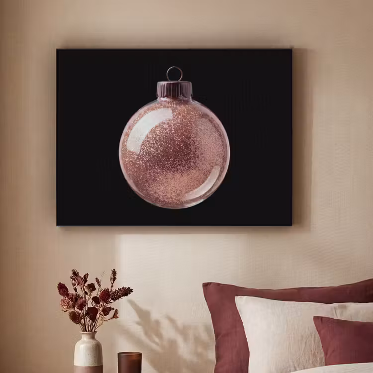 Art Frame - Weihnachtskugel – Roségold – Weihnachten — 2
