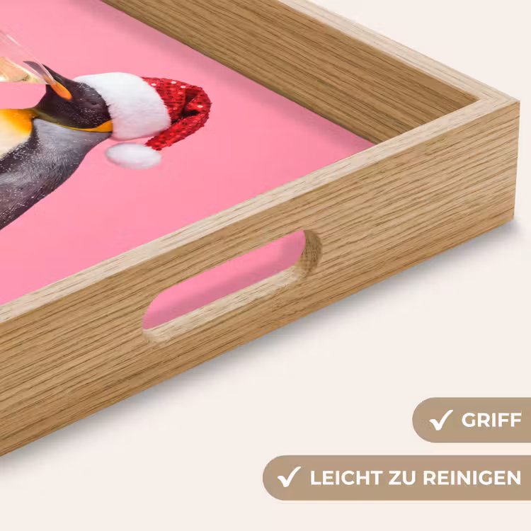 Tablett - Pinguin – Weihnachten – Fest — 5