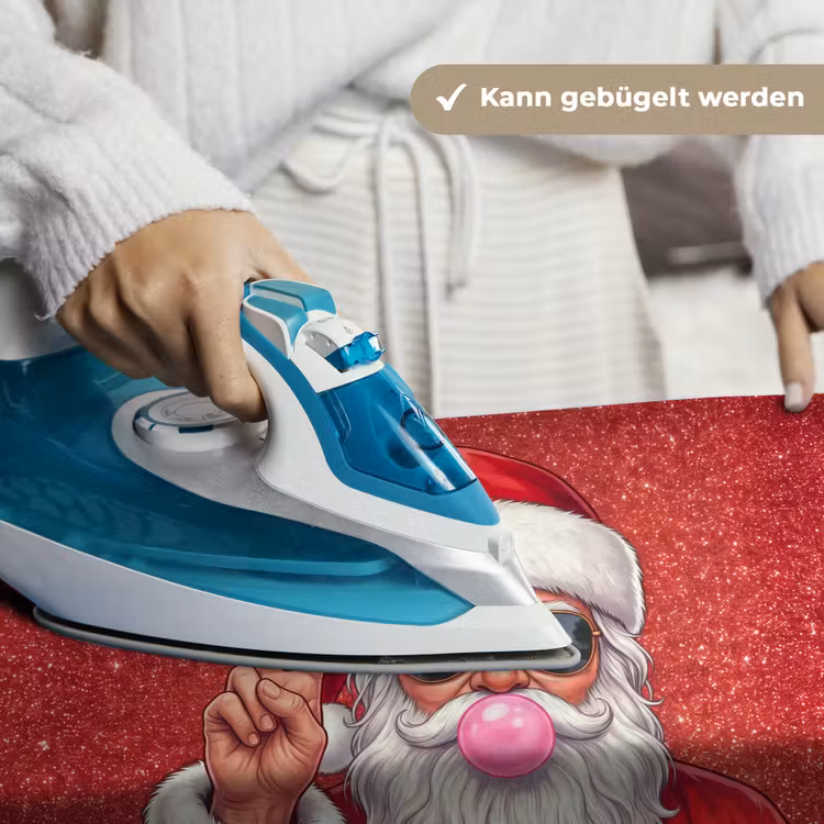 Wandteppich - Weihnachtsmann – Sonnenbrille – Weihnachten — 10