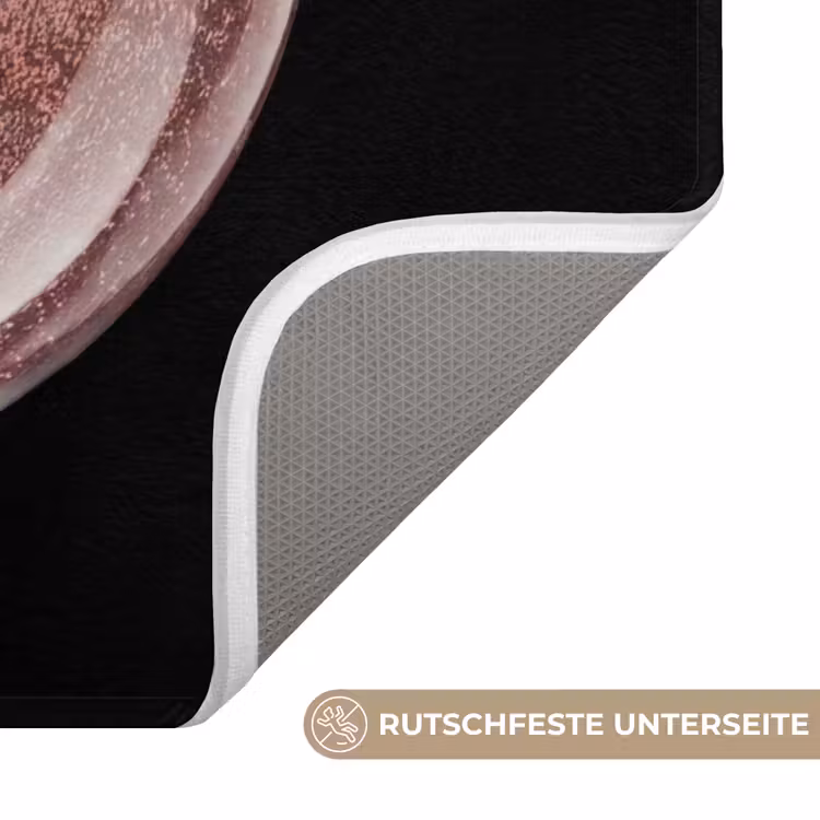 WC Vorleger - Weihnachtskugel – Roségold – Weihnachten — 3