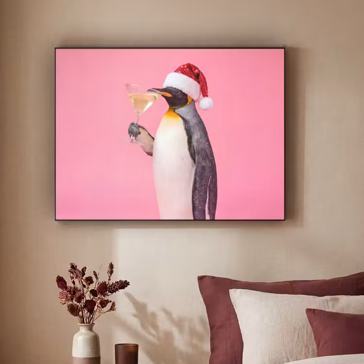 Art Frame - Pinguin – Weihnachten – Fest — 2