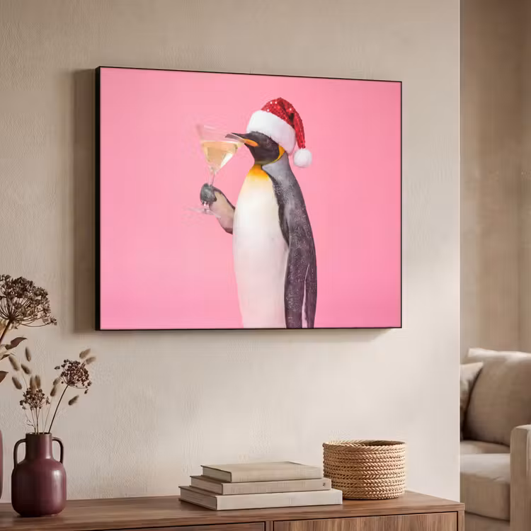 Art Frame - Pinguin – Weihnachten – Fest — 3