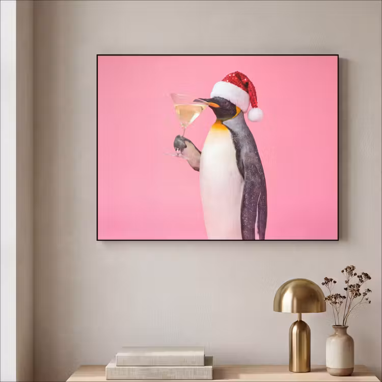 Art Frame - Pinguin – Weihnachten – Fest — 4