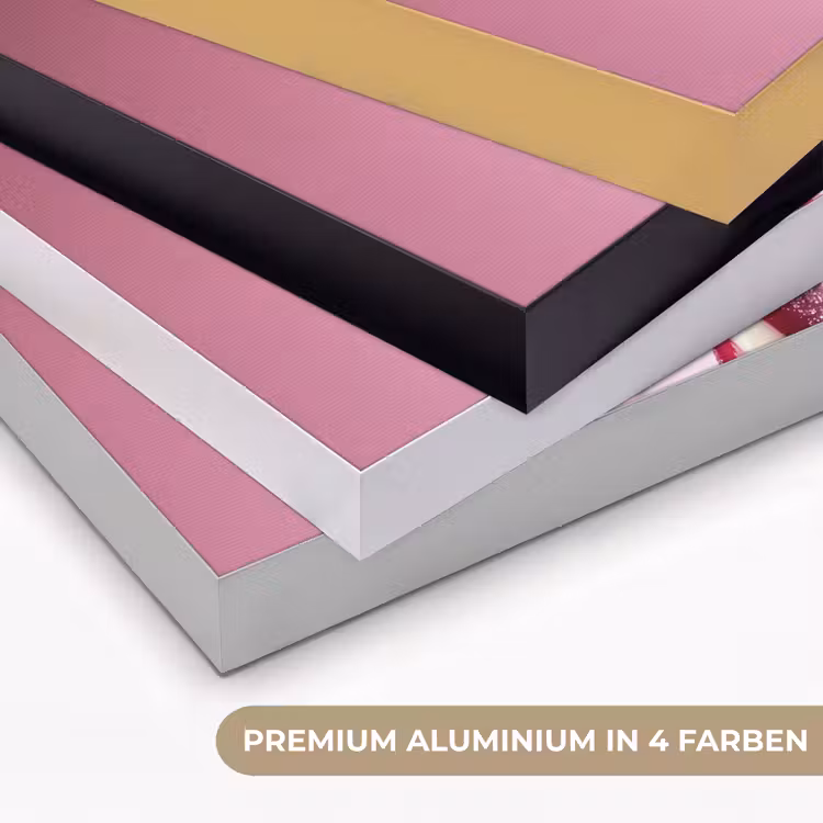 Art Frame - Zuckerstange – Glitzernd – Rosa — 5
