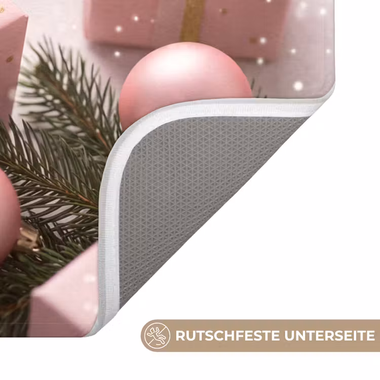 WC Vorleger - Geschenk – Weihnachten – Rosa — 3