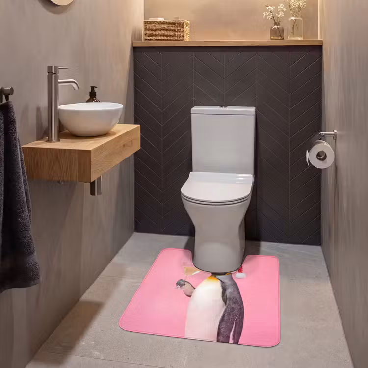 WC Vorleger - Pinguin – Weihnachten – Fest — 2