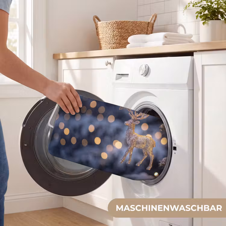 WC Vorleger - Rentier – Weihnachten – Schnee — 5