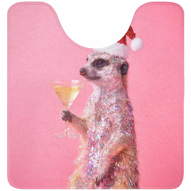 WC Vorleger - Tiere – Glitzer – Party — 1