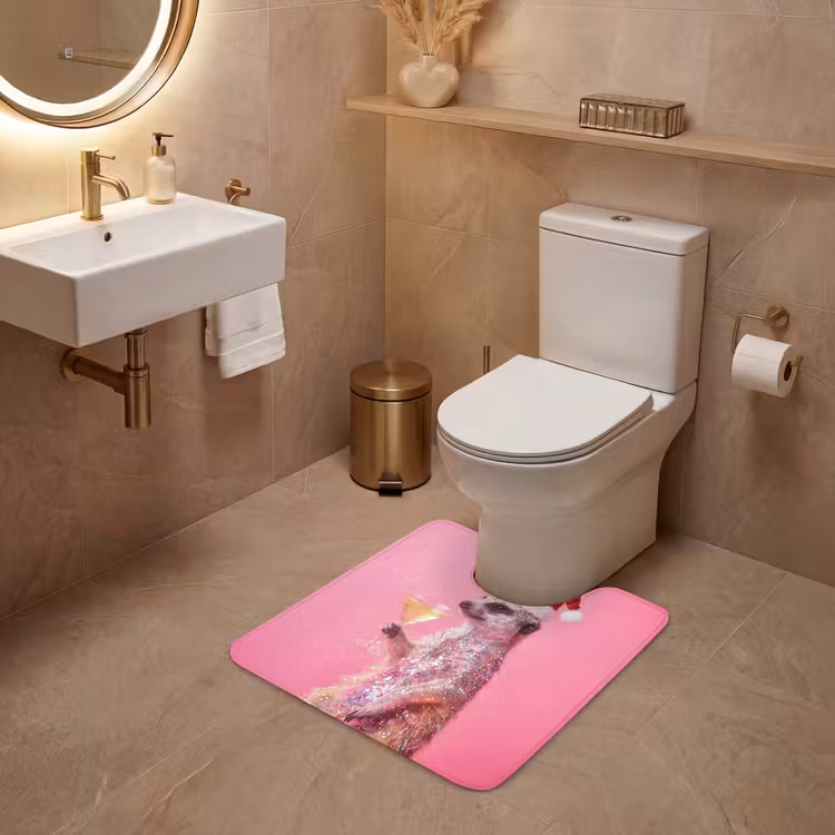 WC Vorleger - Tiere – Glitzer – Party — 4