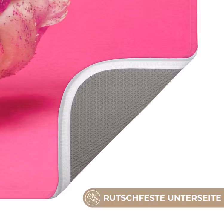 WC Vorleger - Vogel – Weihnachten – Rosa — 3