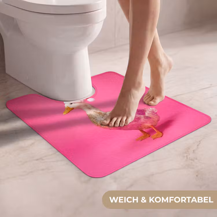 WC Vorleger - Vogel – Weihnachten – Rosa — 5