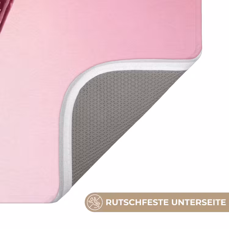 WC Vorleger - Zuckerstange – Glitzernd – Rosa — 3