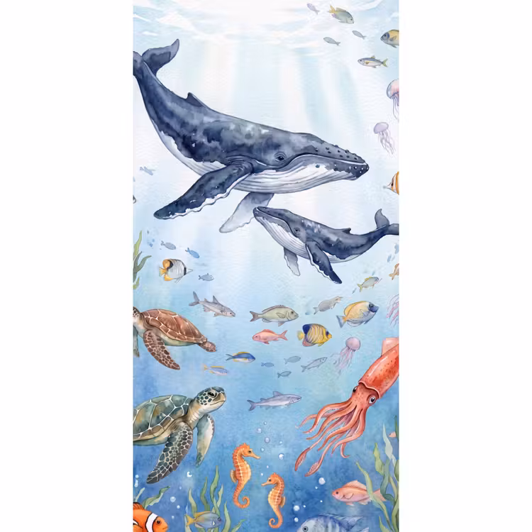 Tapete - Tiere – Ozean – Illustration — 2
