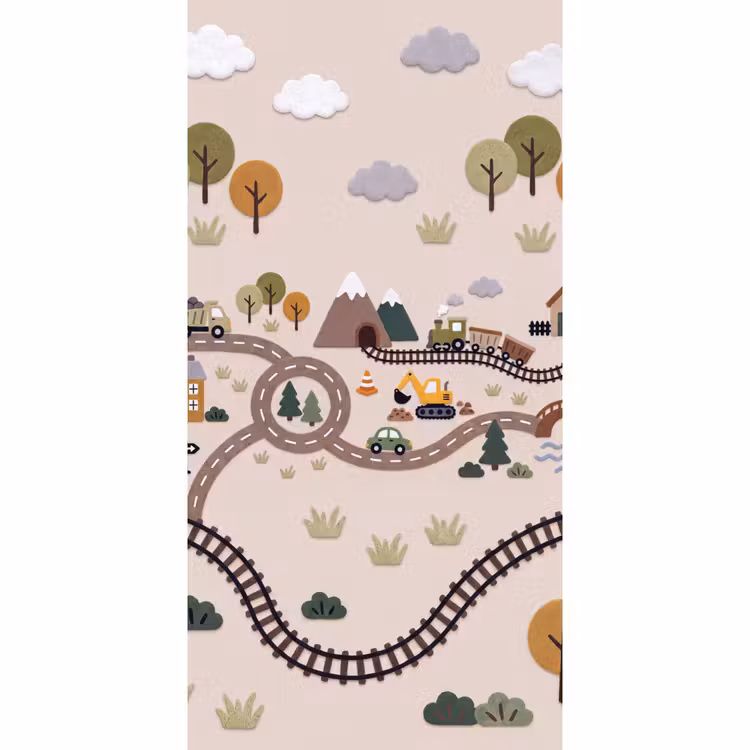 Tapete - Landschaft – Verkehr – Verspielt — 2