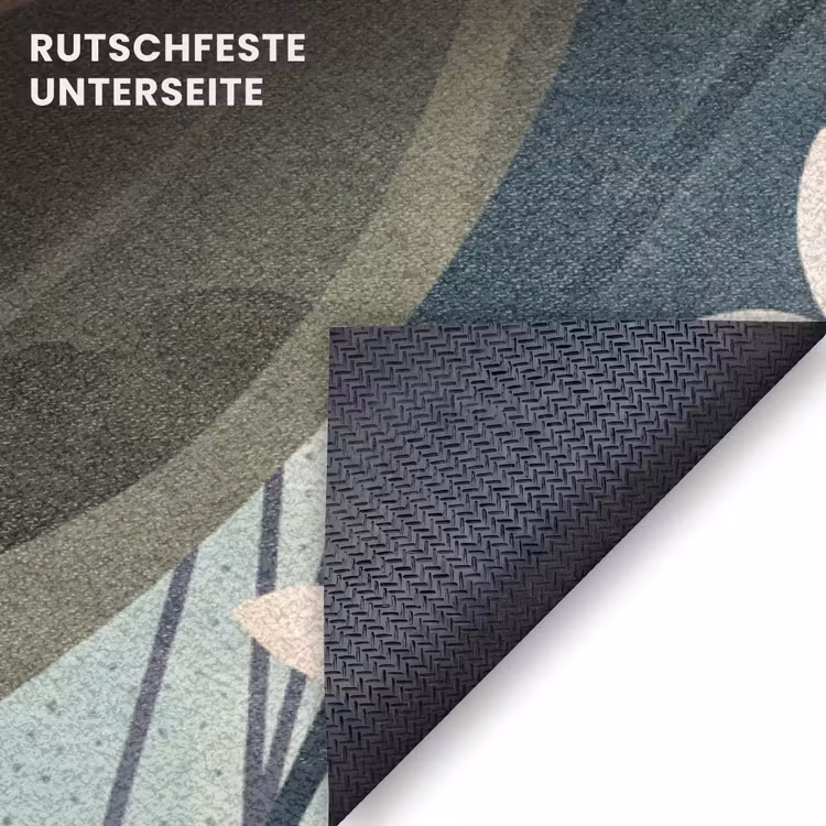 Fußmatte - Blumen – Abstrakt – Farbenfroh — 6