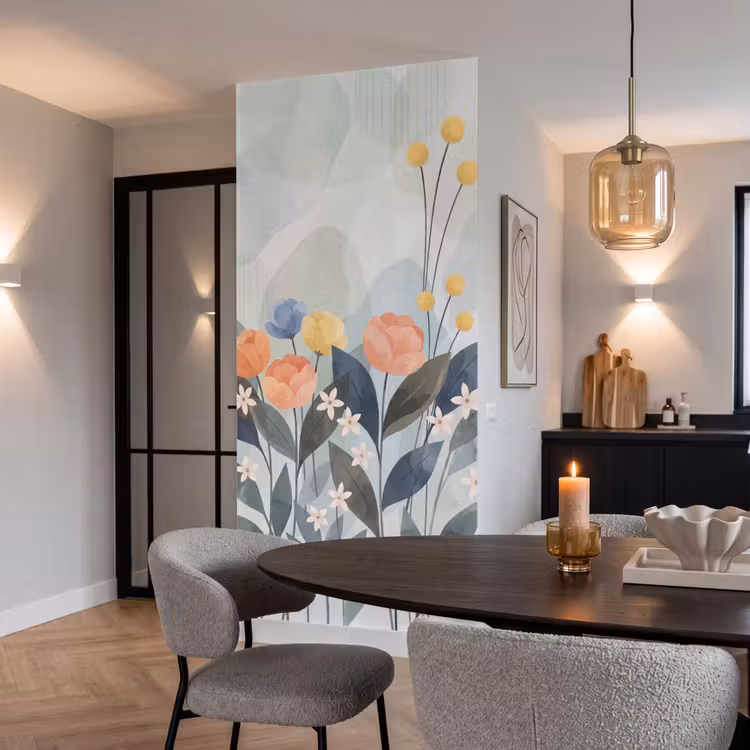 Tapete - Blumen – Abstrakt – Farbenfroh — 5