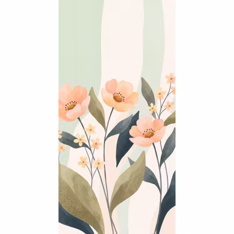 Tapete - Blumen – Natur – Abstrakt — 2