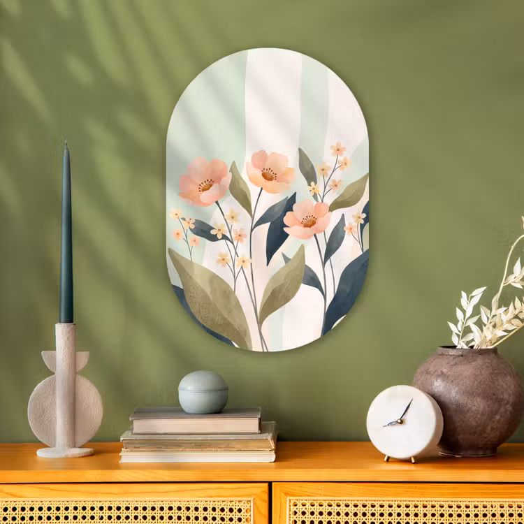 Forexbild Oval - Blumen – Natur – Abstrakt — 3