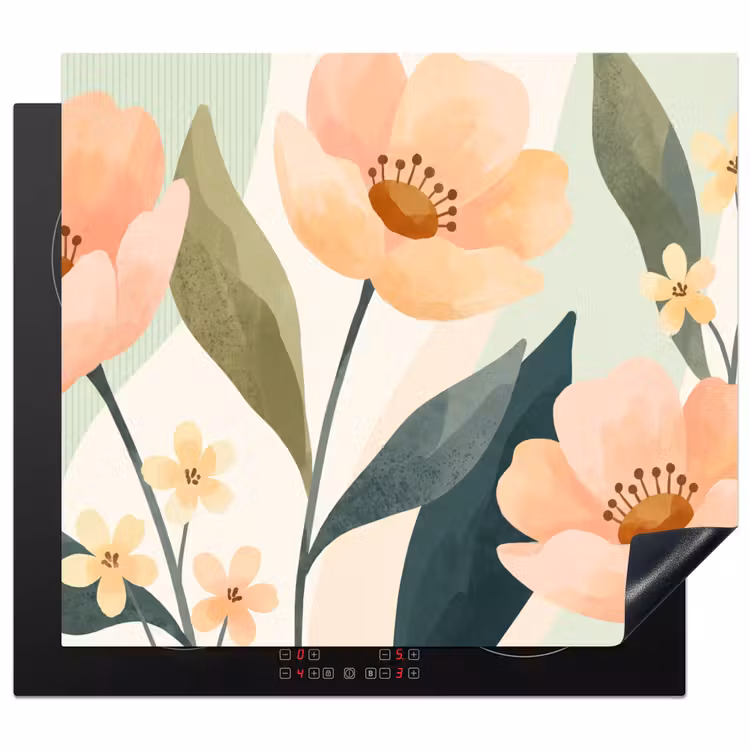 Herdabdeckplatte - Blumen – Natur – Abstrakt — 1