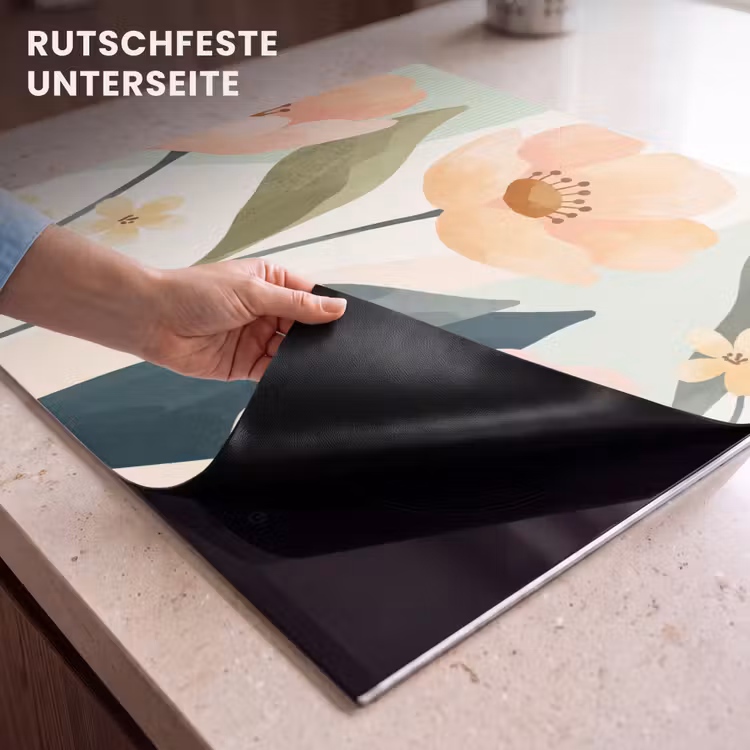 Herdabdeckplatte - Blumen – Natur – Abstrakt — 9