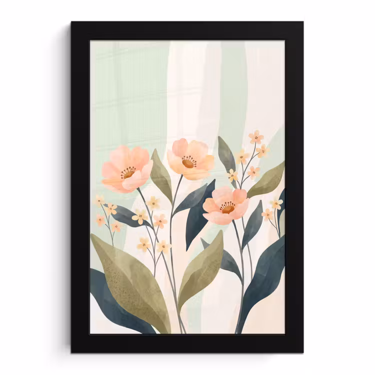 Bilder mit Rahmen - Blumen – Natur – Abstrakt — 1
